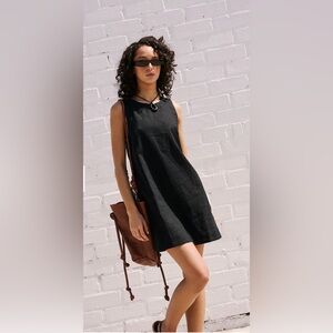 Free People Black Backless Dress